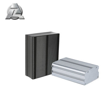 90x35 gris negro personalizado metal aluminio caja del proyecto caja caso